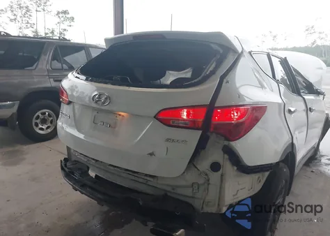 2014 Hyundai Santa Fe Sport 2.4L from USA, damaged, VIN 5XYZT3LB3EG147329